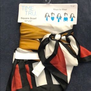 Square scarf multi color